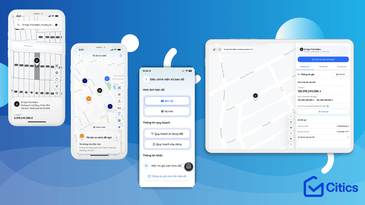 App Citics Agent - Nền tảng All-in-One cho môi giới BĐS